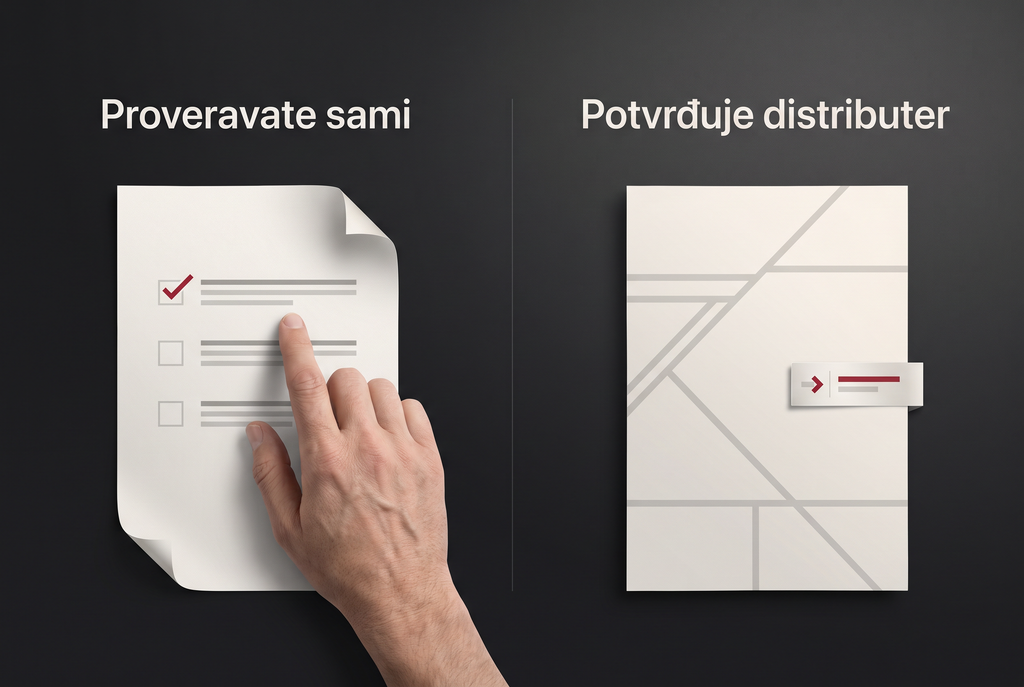 proveravate sami